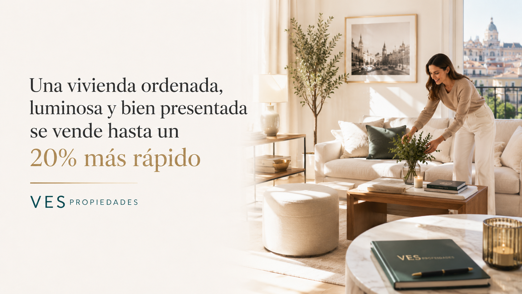 Foto una vivienda ordenada
